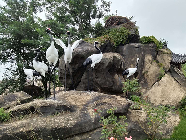 青島福寧院《鶴》